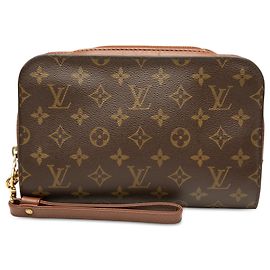 Bolso de mano Louis Vuitton Monogram Orsay Marrón