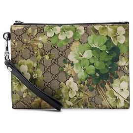 Clutch Gucci GG Supreme Blooms Beige