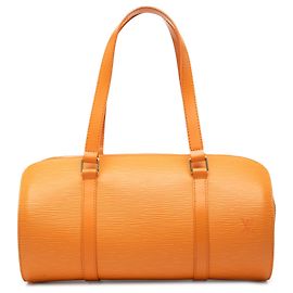 Borsa Louis Vuitton Epi Soufflot Arancione