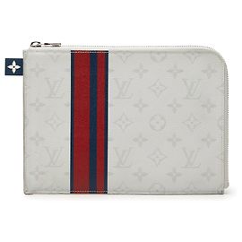 Bolso de mano Louis Vuitton Monogram White Pochette Jour PM Blanco