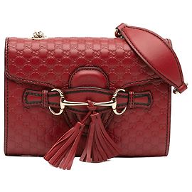 Gucci Mini Microguccissima Emily Crossbody rot