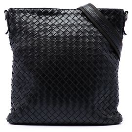 Borsa a tracolla Bottega Veneta VN in nappa intrecciato nera