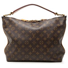 Bolso de hombro Louis Vuitton Monogram Sully PM Marrón