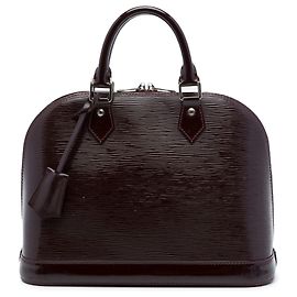 Bolso Louis Vuitton Electric Epi Alma PM Morado