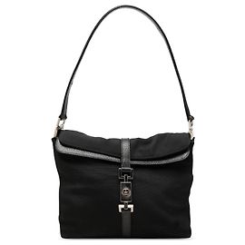 Borsa a tracolla Gucci Jackie in tela nera