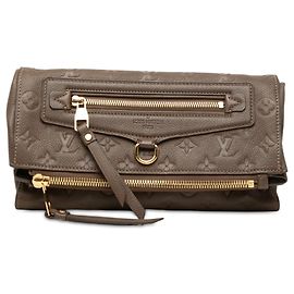 Bolso de mano Louis Vuitton Monogram Empreinte Petillante Marrón