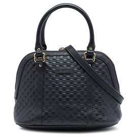 Bolso Dome Mini Microguccissima Gucci Negro