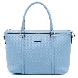 Blue Gucci Small Microguccissima Joy Satchel Handtasche