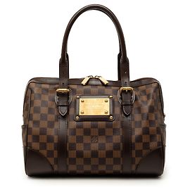 Brown Louis Vuitton Damier Ebene Berkeley Handbag