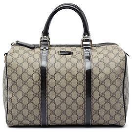 Borsa Boston Gucci Joy Medium GG Supreme Beige