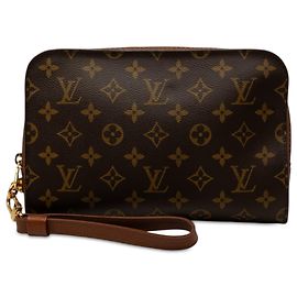 Bolso de Mano Louis Vuitton Monogram Orsay Marrón