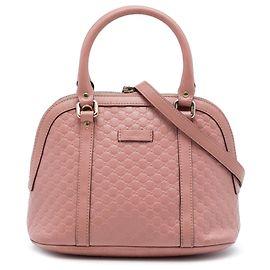 Bolso Dome Mini Microguccissima Gucci Rosa