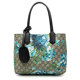 Tote Reversibile Gucci Small GG Supreme Blooms Beige