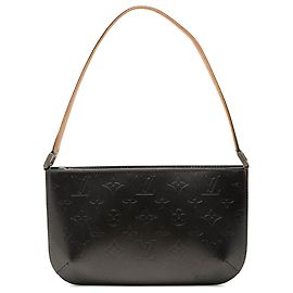 Borsa a tracolla Louis Vuitton Monogram Mat Fowler Grigia