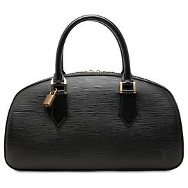 Bolso de mano Louis Vuitton Epi Jasmine Negro