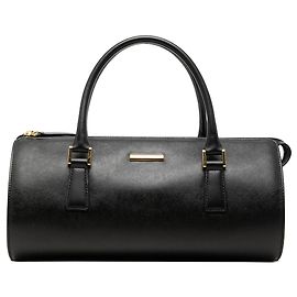 Bolsa Boston Burberry em couro preto