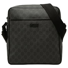 Borsa a tracolla Gucci GG Supreme nera