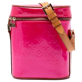 Bolsa Tiracolo Louis Vuitton Monogram Vernis Sullivan Vertical PM Rosa