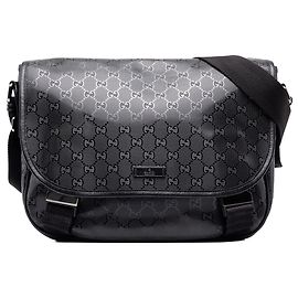 Black Gucci GG Imprime Crossbody