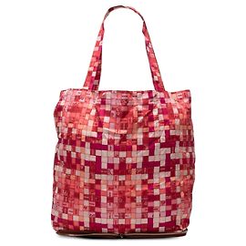 Borsa Red Hermès Bolduc Au Carre Silk Marwari Le Sac Silky Pop Tote