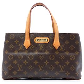 Louis Vuitton Monogram Wilshire PM Handtasche Braun