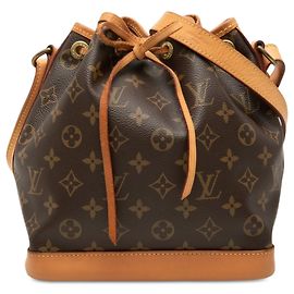 Borsa a secchiello Louis Vuitton Monogram Noe BB Marrone