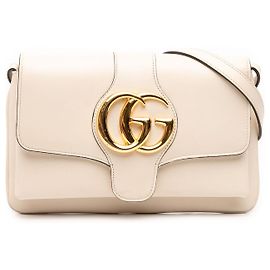 Borsa a tracolla Arli Small in pelle bianca Gucci