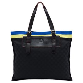 Sac cabas LOEWE Anagram Canvas Noir