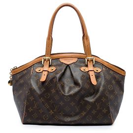 Borsa a tracolla Louis Vuitton Monogram Tivoli GM Marrone