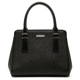 Borsa a mano Burberry in pelle nera