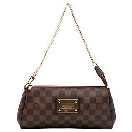 Louis Vuitton Damier Ebene Eva Satchel Tasche Braun