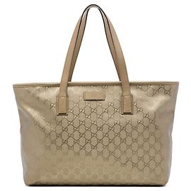 Tote Gucci Medium GG Stampata Oro