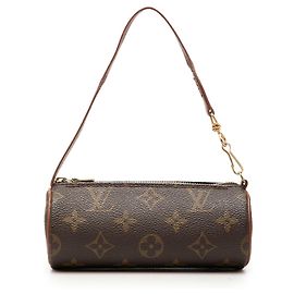 Sac à main Pochette Papillon Monogram Louis Vuitton Marron