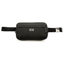 Gucci GG Gürteltasche aus Nylon in Schwarz