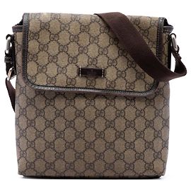Sac crossbody Gucci GG Supreme Beige