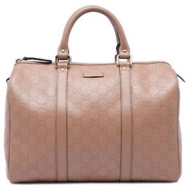 Borsa Boston Gucci Medium Guccissima Joy Marrone