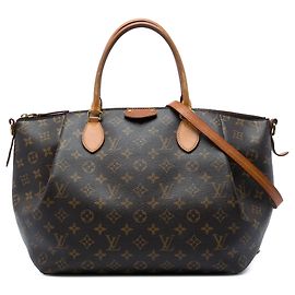 Brown Louis Vuitton Monogram Turenne GM Satchel