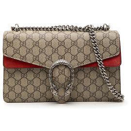 Borsa a Spalla Gucci Dionysus Medium GG Supreme Beige