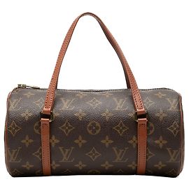 Louis Vuitton Monogram Papillon 26 Handtasche Braun