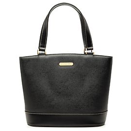 Borsa tote Burberry in pelle nera