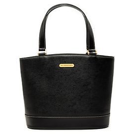 Tote in pelle Burberry nera