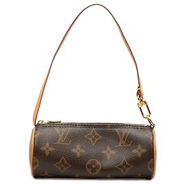 Sac à main Louis Vuitton Monogram Papillon Pochette Marron