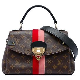 Sac Satchel Louis Vuitton Monogram Georges BB Marron