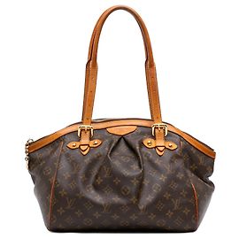 Borsa a tracolla Louis Vuitton Monogram Tivoli GM Marrone
