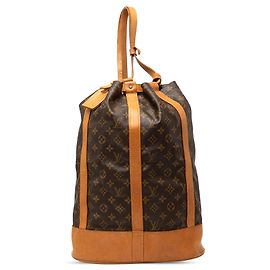 Zaino Louis Vuitton Monogram Randonnee GM Marrone