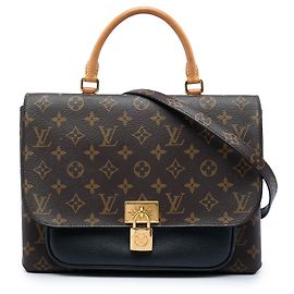 Louis Vuitton Monogram Marignan Satchel Tasche Braun
