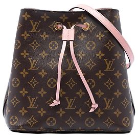 Borsa a Secchiello Louis Vuitton Monogram Neonoe MM Marrone