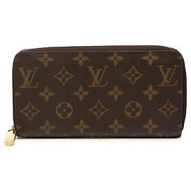 Carteira Longa Zippy Monogram Louis Vuitton Castanha