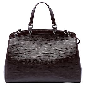 Bolsa Satchel Louis Vuitton Electric Epi Brea MM Roxa