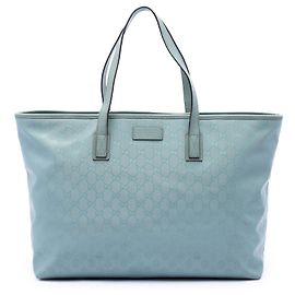 Bolso Tote Gucci Large GG Estampado Azul